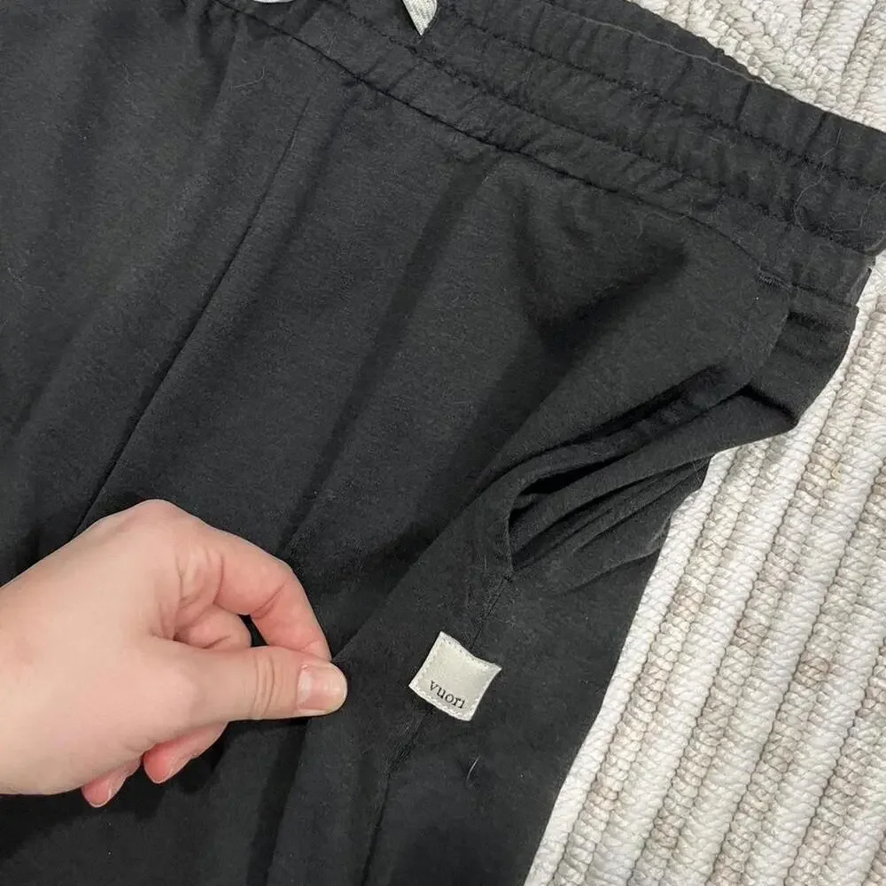 Vuori Womens Pants Halo Essential Wideleg - Picture 3 of 7